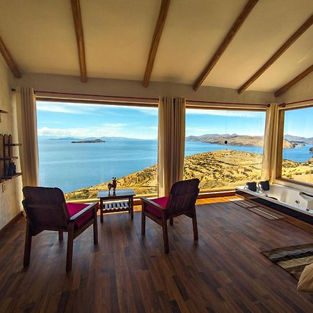 Ecolodge K'Arasirca Comunidad Yumani ภายนอก รูปภาพ