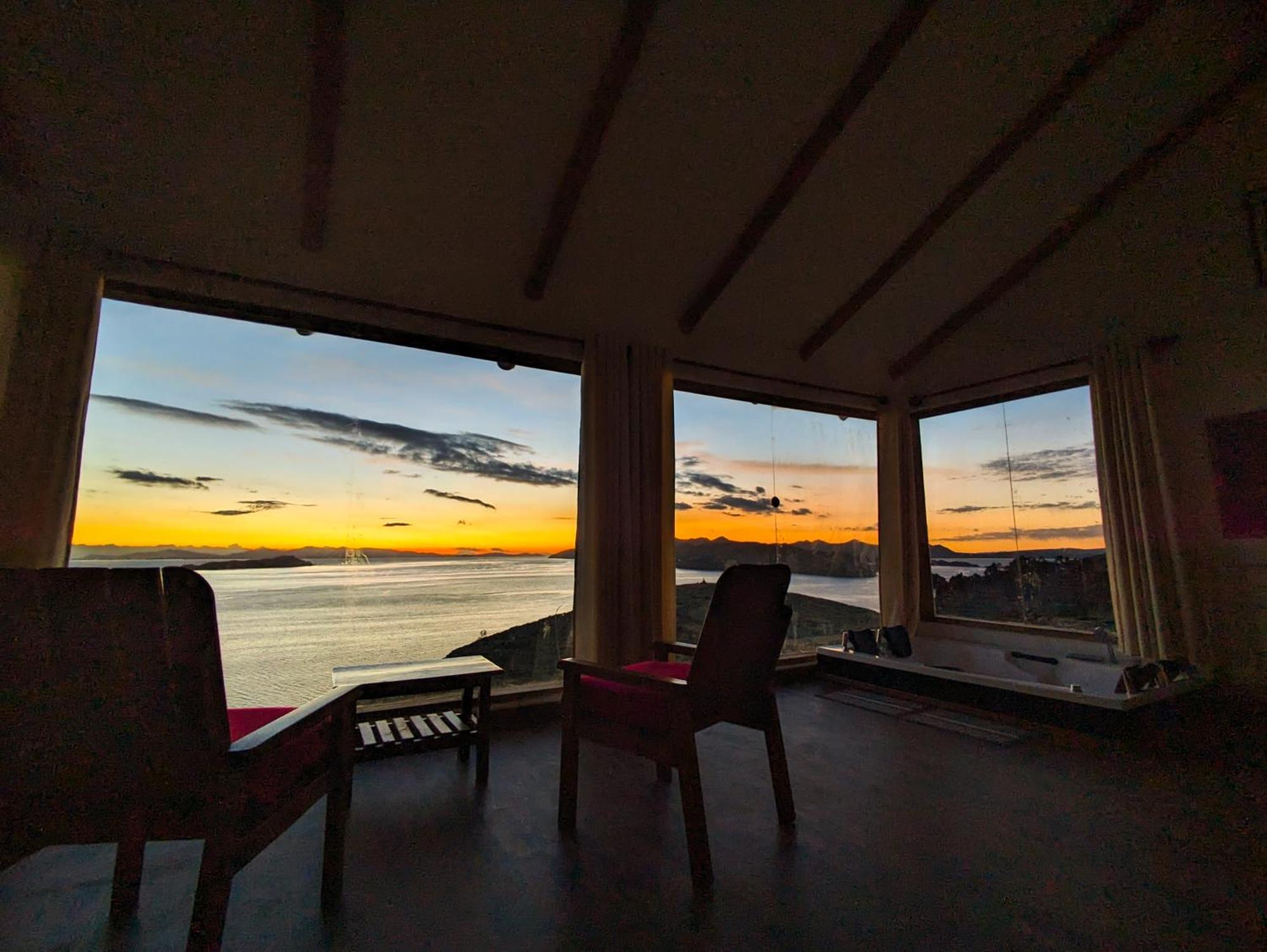 Ecolodge K'Arasirca Comunidad Yumani ภายนอก รูปภาพ